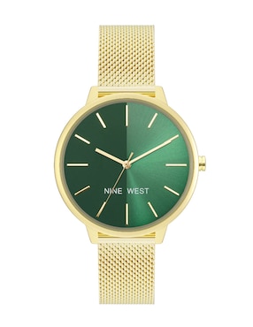 Reloj Nine West Gold Collection Para Mujer NW1980GNGZ