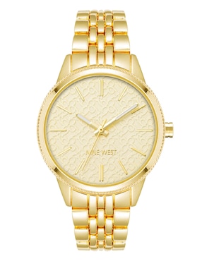 Reloj Nine West Gold Collection Para Mujer NW2896CHGZ