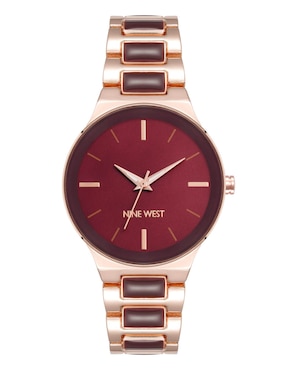 Reloj Nine West Rose Gold Collection Para Mujer NW2908BYRZ