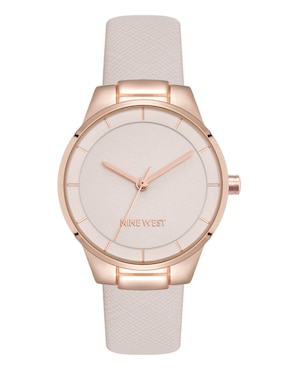 Reloj Nine West White Collection Para Mujer NW3080RGBH