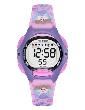 Reloj Slop Print Nubes Para Niña SW25102L2