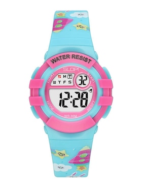 Reloj Slop Print Dinosaurios Para Niña SW25101L1