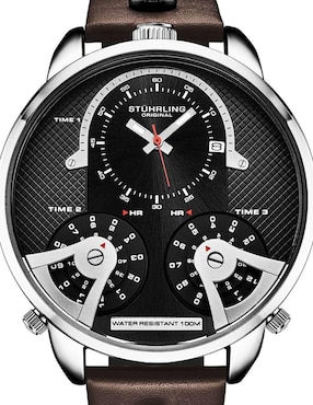 Reloj Stuhrling Terratime para hombre 4051.1