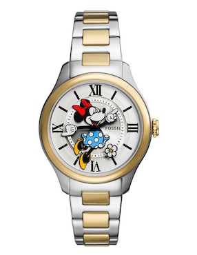 Reloj Fossil Edición Especial Disney Minnie Mouse Para Mujer SE1122