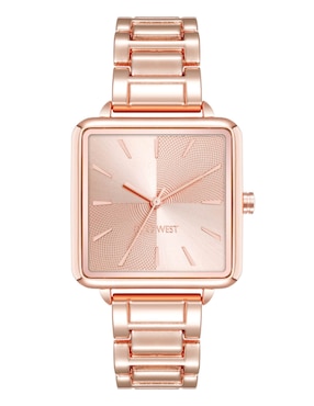 Reloj Nine West Rose Gold Collection Para Mujer Nw3178rgrg