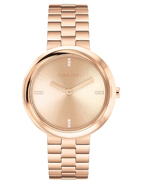 Reloj Calvin Klein Twisted Bezel para mujer 25100095