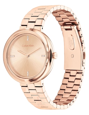 Reloj Calvin Klein Twisted Bezel para mujer 25100095