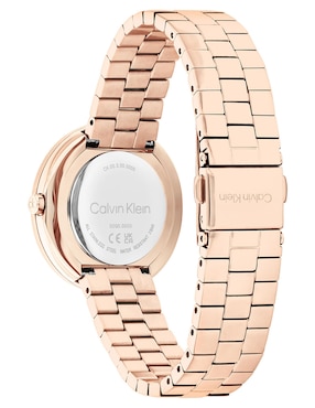Reloj Calvin Klein Twisted Bezel para mujer 25100095