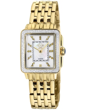 Reloj Gevril Suizo Para Mujer Padova Gemstone