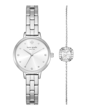 Reloj Kate Spade Metro para mujer KSW9075SET