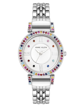 Reloj Anne Klein Silver Collection Para Mujer Ak2929svrb