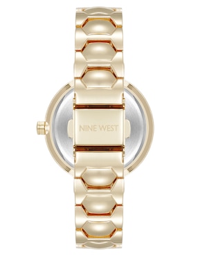 Reloj Nine West Gold Collection para mujer NW3218TNGB