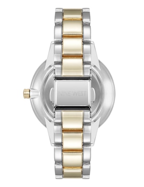 Reloj Nine West Two Tone Collection para mujer NW2099FLTT