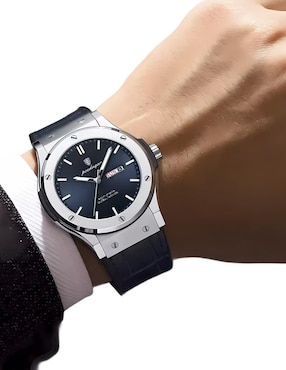 Reloj Poedagar para hombre ACERO AZUL