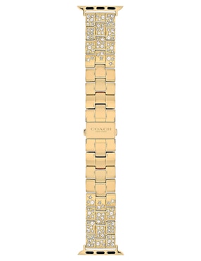 Correa para reloj Coach para Apple con temática propia de la marca