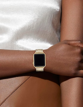 Correa para reloj Coach para Apple con temática propia de la marca