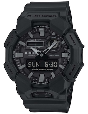 Reloj Casio G-Shock Black On Black Para Hombre Ga-010-1a1cr