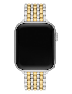 Correa para smartwatch Tory Burch de acero inoxidable