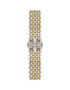 Correa para smartwatch Tory Burch de acero inoxidable