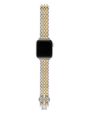 Correa para smartwatch Tory Burch de acero inoxidable