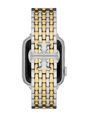 Correa para smartwatch Tory Burch de acero inoxidable