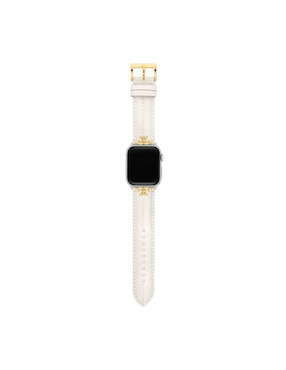 Correa para smartwatch Tory Burch de piel