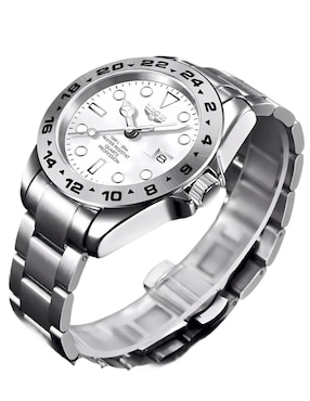 Reloj Lige para hombre ACERO BLANCO