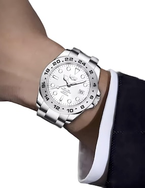 Reloj Lige para hombre ACERO BLANCO