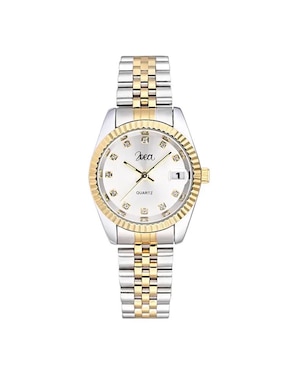 Reloj Op para mujer Dorado/Plateado