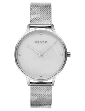 Reloj Obaku Denmark Figen Steel para mujer V295LXCWHC