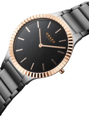 Reloj Obaku Denmark Linje Ink para hombre V292GXMBSB