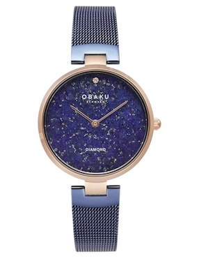 Reloj Obaku Denmark Diamant Lapis para mujer V256LHVLML-DLPD