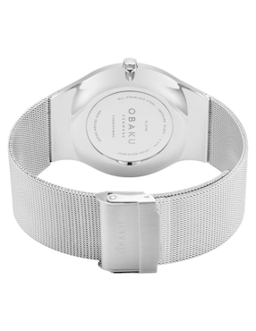 Reloj Obaku Denmark Slank - Steel para hombre V306GXCWMC