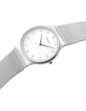 Reloj Obaku Denmark Slank - Steel para hombre V306GXCWMC
