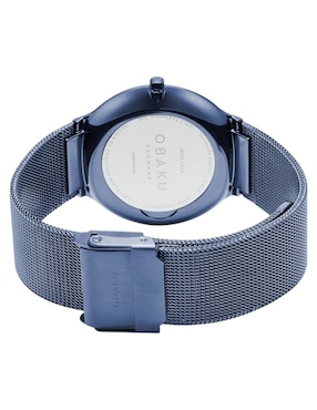 Reloj Obaku Denmark Note Lille Ocean para mujer V285LESLML