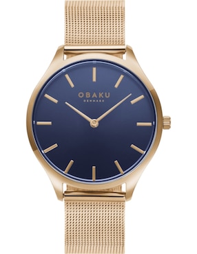 Reloj Obaku Denmark Tang Lille Azure para mujer V260LXVLMV