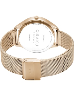 Reloj Obaku Denmark Tang Lille Azure para mujer V260LXVLMV