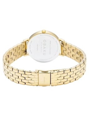 Reloj Obaku Denmark Brink Lille Perlemor para mujer V248LXGWSG