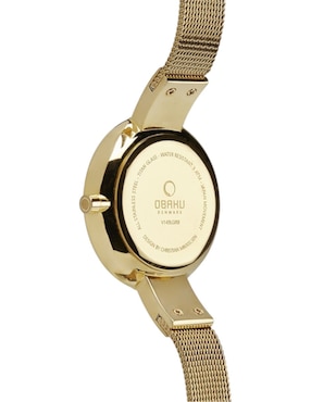 Reloj Obaku Denmark Sol Gold para mujer V149LXGGMG
