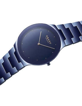 Reloj Obaku Denmark Spejl Blue para hombre V290GXLLSL