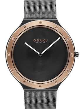 Reloj Obaku Denmark Note Night para hombre V285GXMBMB