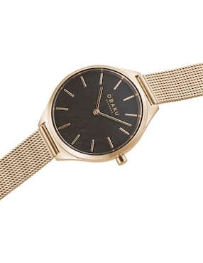 Reloj Obaku Denmark Kaffe Chocolate para mujer V257LHVNMV