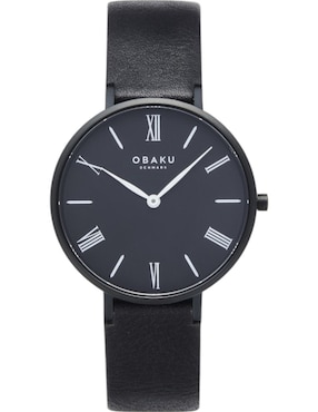 Reloj Obaku Denmark Folie Lille Ebony para mujer V283LXBBRB