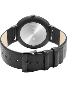 Reloj Obaku Denmark Folie Ebony para hombre V283GXBBRB