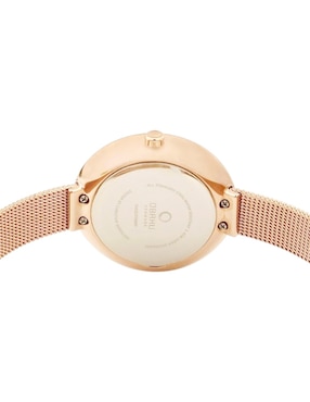 Reloj Obaku Denmark Lyng Walnut para mujer V162LXVNMV