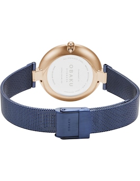 Reloj Obaku Denmark Diamant Ocean para mujer V256LXVLML-DD