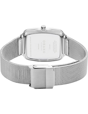 Reloj Obaku Denmark Tern Lille Onyx para mujer V267LXCBMC