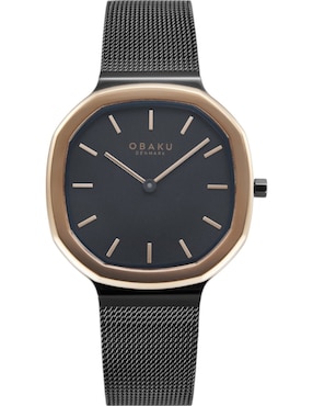 Reloj Obaku Denmark Oktant Lille Night para mujer V253LXMBMB