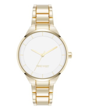 Reloj Nine West Gold Collection para mujer NW3234WTGB