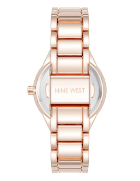 Reloj Nine West Rose Gold Collection para mujer NW3234PKRG